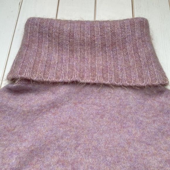 Acne Pink Cowl Neck Sweater - Picture 4 of 10